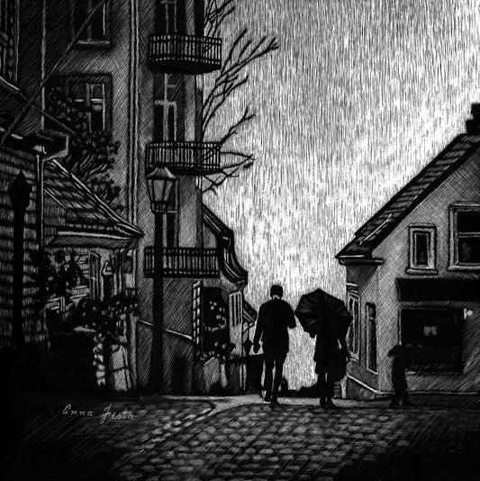 Why Scratchboard Art Captivates: Revealing Light Hidden in Darkness