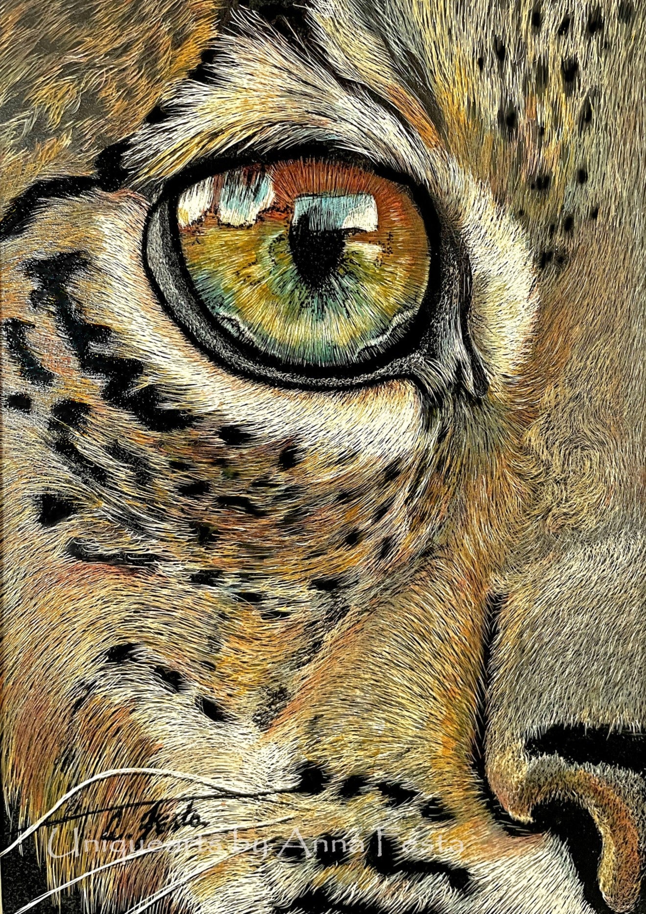 Scratchboard: Revealing Light Hidden in Darkness.