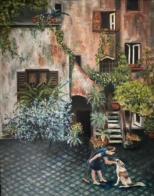 Morning Rituals (16x20 Oil on Canvas)