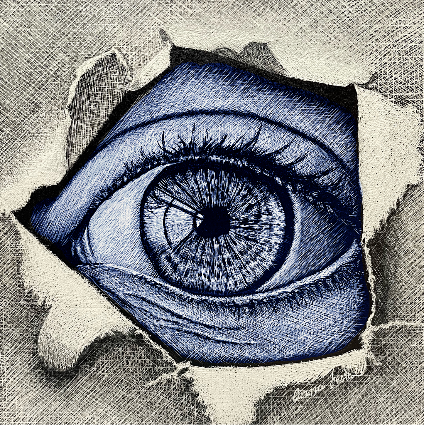 Who is looking at Who?