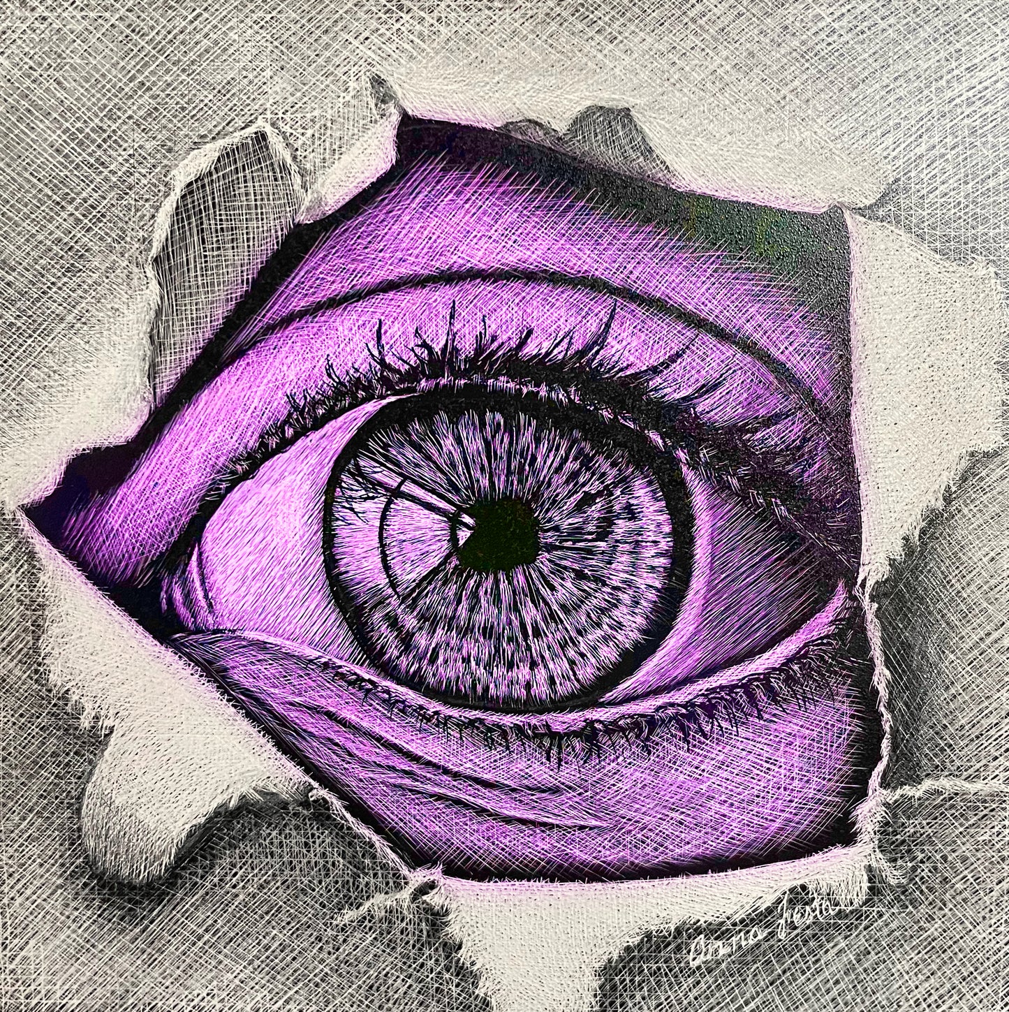 Who is looking at Who?