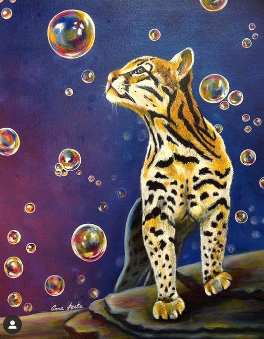 Curiosity – 16 x 20 Surrealistic Oil Painting
